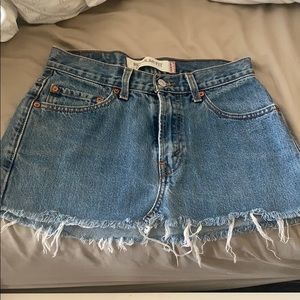 Levi’s Denim Mini Skirt